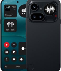 Nothing Phone (4a) Pro Cell Phone 2026 New, Unlocked Android 16 Smartphone, Triple-Lens Camera, AI Photo Edits, 6.83" 144Hz AMOLED Display, 5080mAh Battery, Dual-SIM Glyph Matrix (Black, 12+256GB)